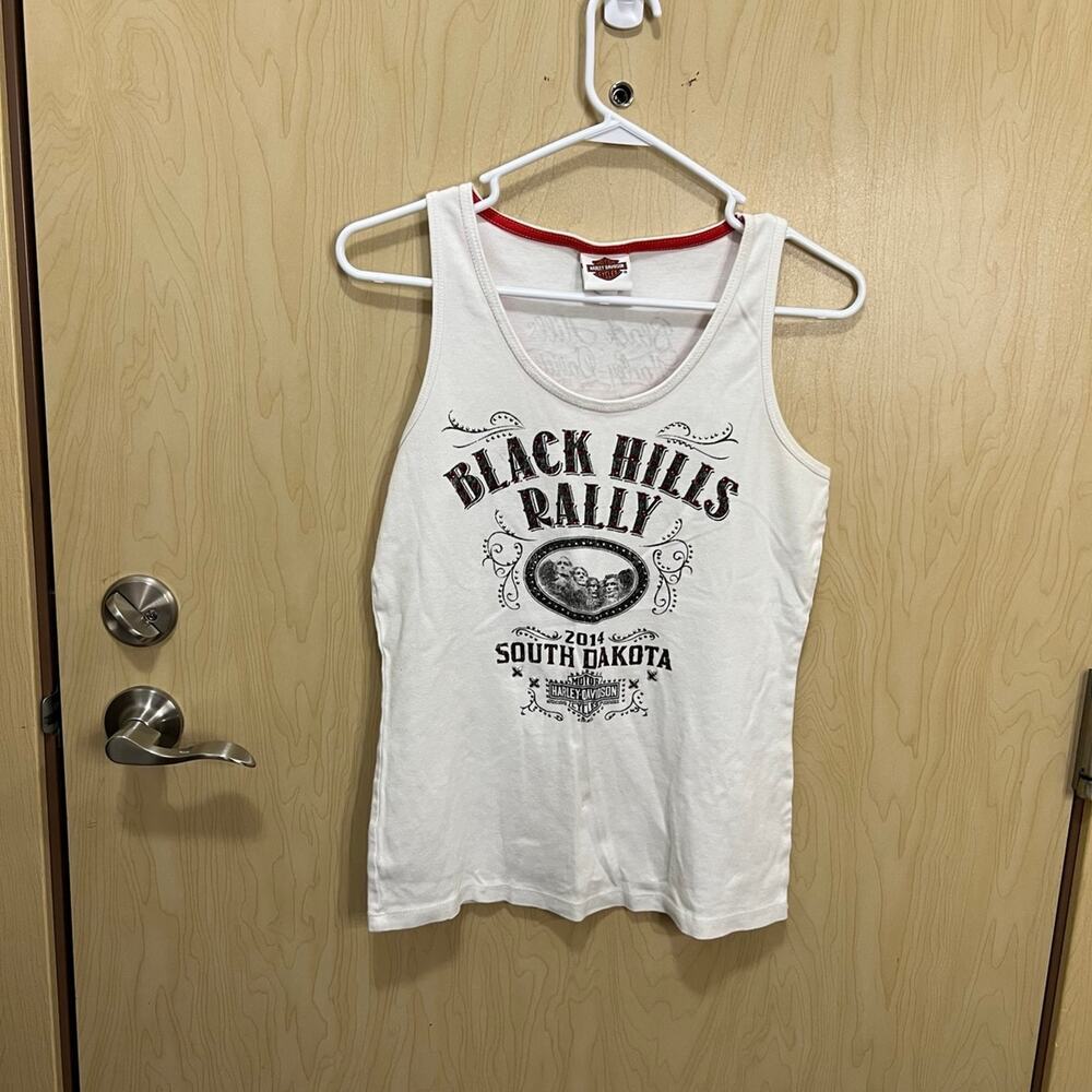 Harley Davidson Black Hills Rally 2014 Bling Tank Top